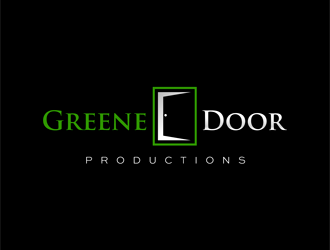 Greene Door Productions logo design by enzidesign