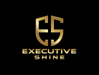 Executive Shine logo design by sitizen