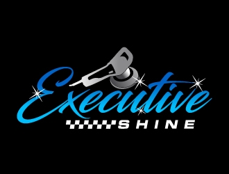 Executive Shine logo design by abss