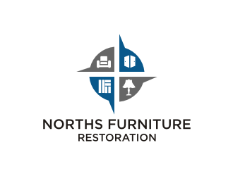 Norths Furniture Restoration logo design by R-art