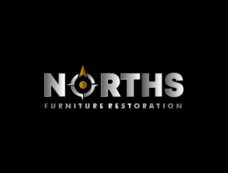Norths Furniture Restoration logo design by andriandesain