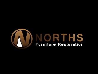 Norths Furniture Restoration logo design by bougalla005