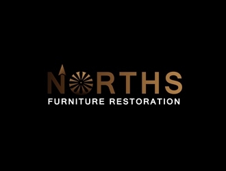 Norths Furniture Restoration logo design by bougalla005
