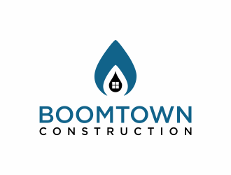 Boomtown Construction logo design by hopee