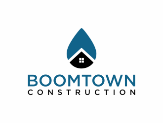 Boomtown Construction logo design by hopee