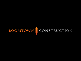 Boomtown Construction logo design by kurnia