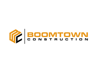 Boomtown Construction logo design by nurul_rizkon