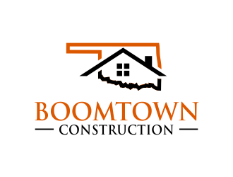 Boomtown Construction logo design by done