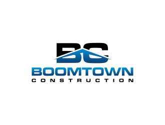 Boomtown Construction logo design by salis17