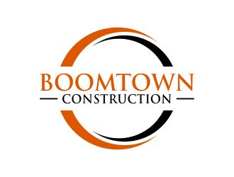 Boomtown Construction logo design by done