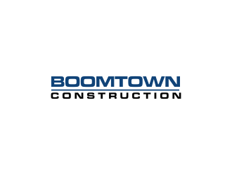 Boomtown Construction logo design by RIANW