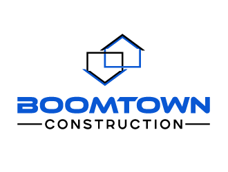 Boomtown Construction logo design by axel182
