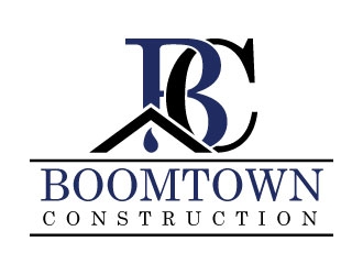 Boomtown Construction logo design by adwebicon