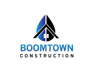 Boomtown Construction logo design by Webphixo