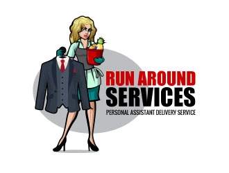 Run Around Services logo design by Suvendu