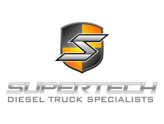 Supertech Diesel Truck Specialists logo design by beejo