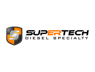 Supertech Diesel Truck Specialists logo design by ingepro