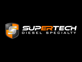 Supertech Diesel Truck Specialists logo design by ingepro