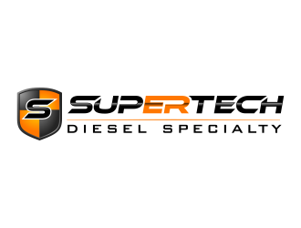 Supertech Diesel Truck Specialists logo design by ingepro