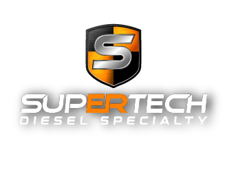Supertech Diesel Truck Specialists logo design by axel182
