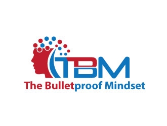 The bulletproof mindset  logo design by Webphixo