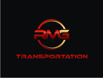 RMG TRANSPORTATION  logo design by mbamboex