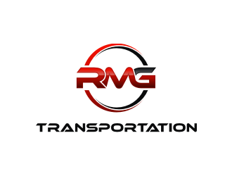 RMG TRANSPORTATION  logo design by mbamboex
