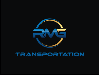 RMG TRANSPORTATION  logo design by mbamboex