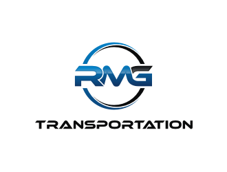 RMG TRANSPORTATION  logo design by mbamboex