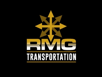 RMG TRANSPORTATION  logo design by dondeekenz