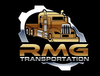 RMG TRANSPORTATION  logo design by Suvendu