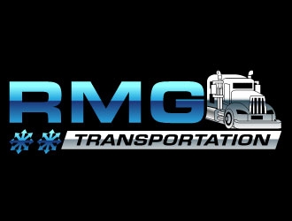 RMG TRANSPORTATION  logo design by Suvendu