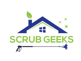 Scrub Geeks logo design by Upoops
