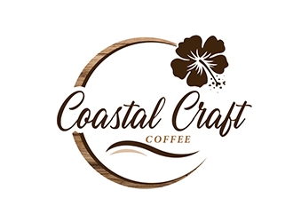 Coastal Craft Coffee logo design by XyloParadise