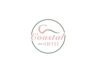 Coastal Craft Coffee logo design by bricton