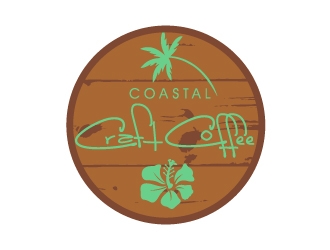 Coastal Craft Coffee logo design by desynergy