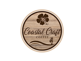 Coastal Craft Coffee logo design by XyloParadise