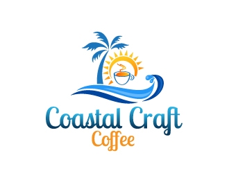 Coastal Craft Coffee logo design by Dawnxisoul393