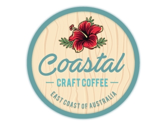 Coastal Craft Coffee logo design by emberdezign