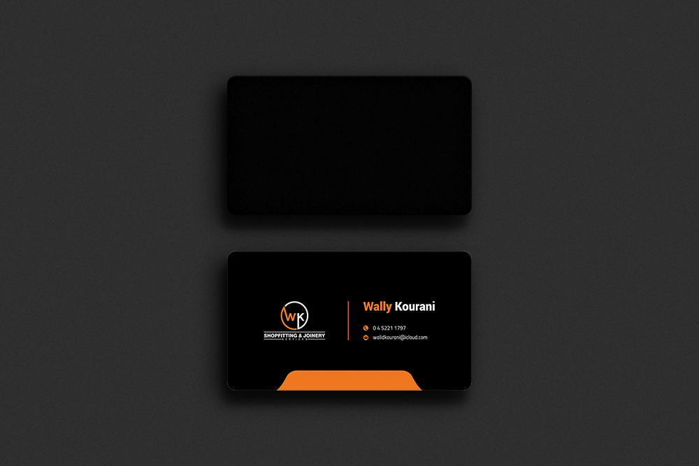 wk shopfitting & joinery services  logo design by Soufiane