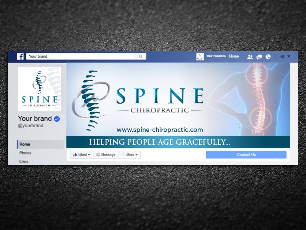 Spine Chiropractic is my Doing business as for marketing.  On my business cards and letter head I want Spine Chiropractic, PLLC.  Christopher Lewis, D.C. logo design by mattlyn