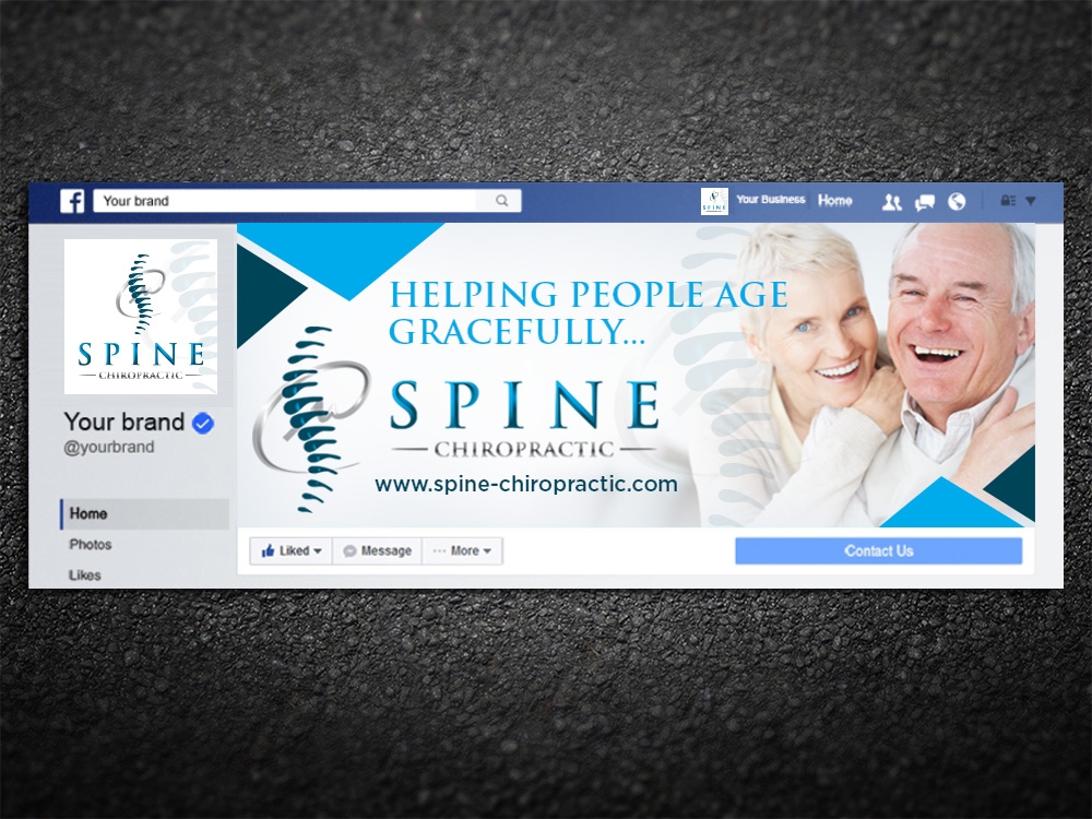Spine Chiropractic is my Doing business as for marketing.  On my business cards and letter head I want Spine Chiropractic, PLLC.  Christopher Lewis, D.C. logo design by mattlyn