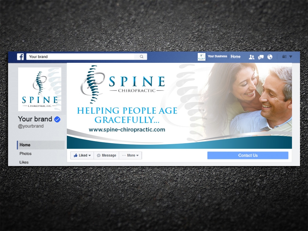 Spine Chiropractic is my Doing business as for marketing.  On my business cards and letter head I want Spine Chiropractic, PLLC.  Christopher Lewis, D.C. logo design by mattlyn