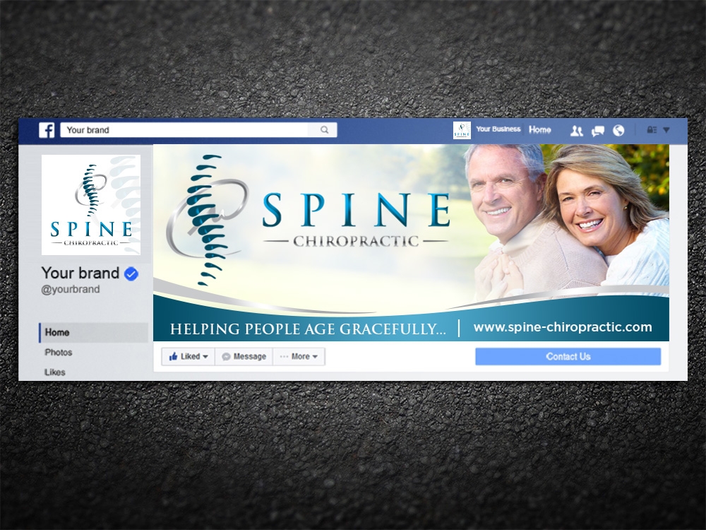 Spine Chiropractic is my Doing business as for marketing.  On my business cards and letter head I want Spine Chiropractic, PLLC.  Christopher Lewis, D.C. logo design by mattlyn