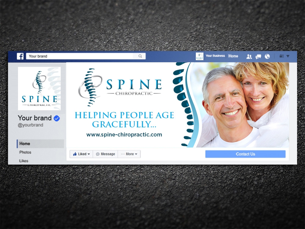 Spine Chiropractic is my Doing business as for marketing.  On my business cards and letter head I want Spine Chiropractic, PLLC.  Christopher Lewis, D.C. logo design by mattlyn