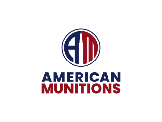 American Munitions logo design by pakNton