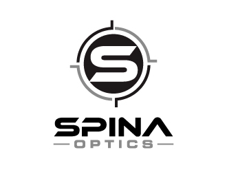 SPINA OPTICS logo design by labo