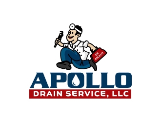 Apollo Drain Service, LLC logo design by jaize