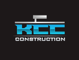 KCC Construction  logo design by YONK