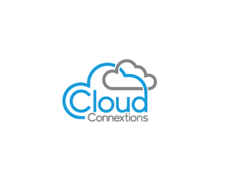 CloudConnextions.com logo design by bluespix